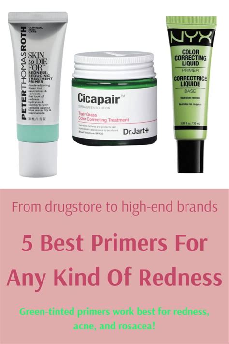 best primer for rosacea redness.